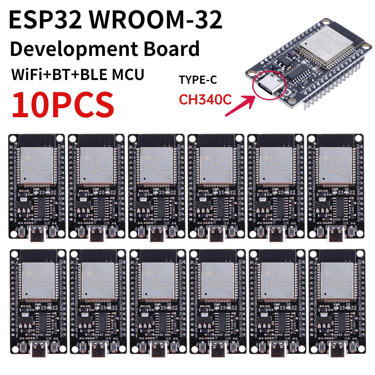 ESP32 WROOM-32 Development Board