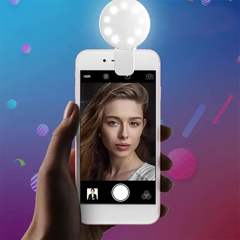 Mobile Phone Light Lens Ring - Mini Durable Practical