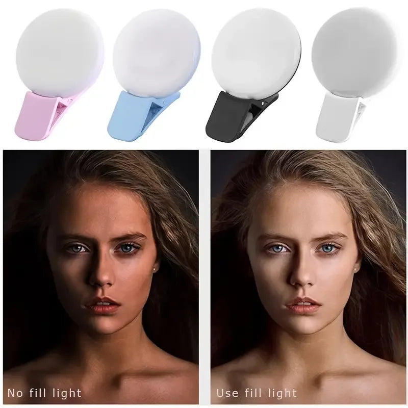 Mobile Phone Light Lens Ring - Mini Durable Practical