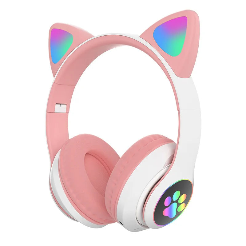 P47M Wireless Headphone with Cat Ears