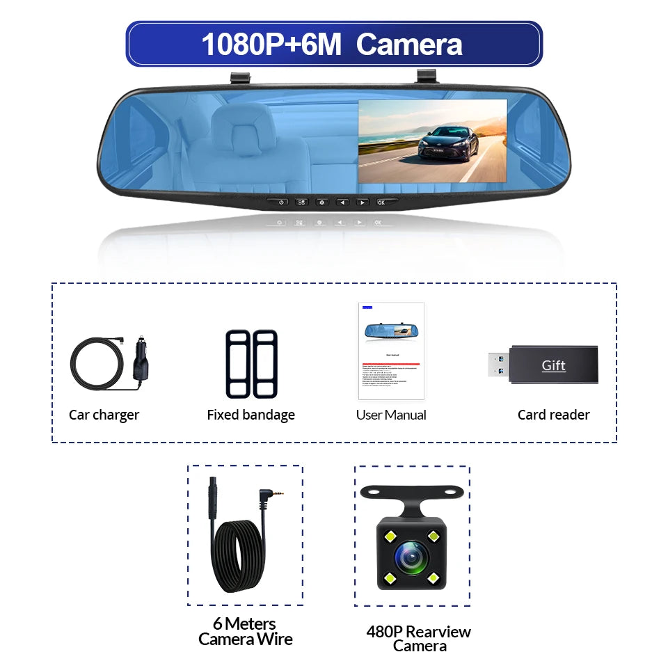 Night Vision Dash Camera Video Recorder