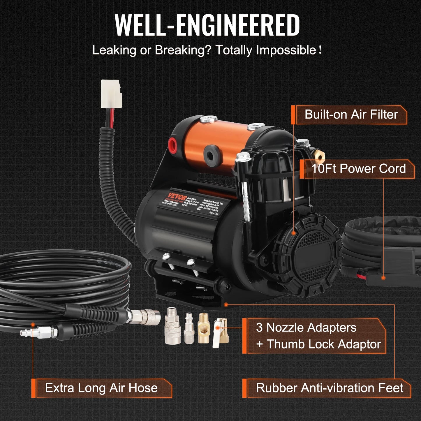 Portable Car Tire Air Compressor