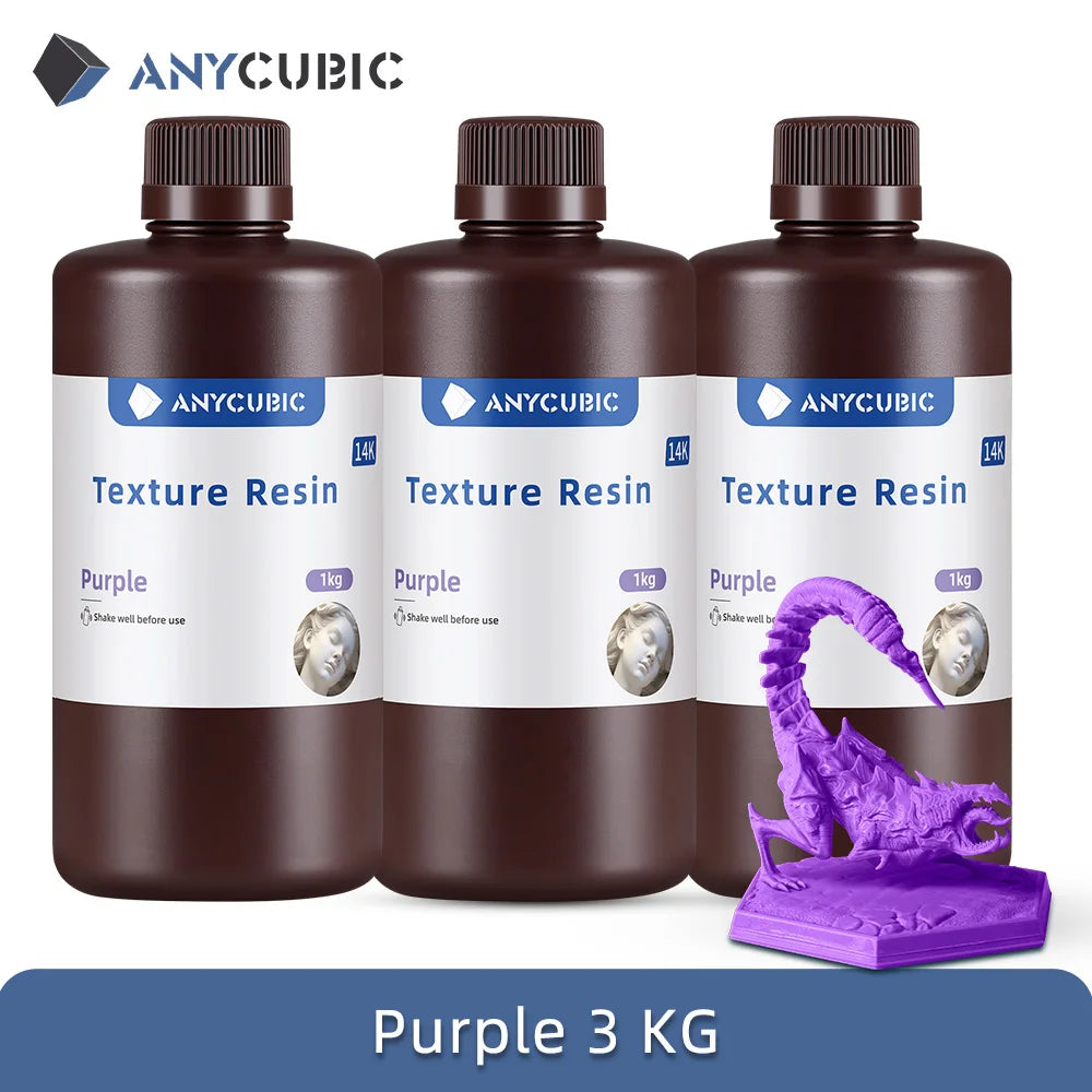 ANYCUBIC Texture Resin 14K high-precision 405nm UV Resin