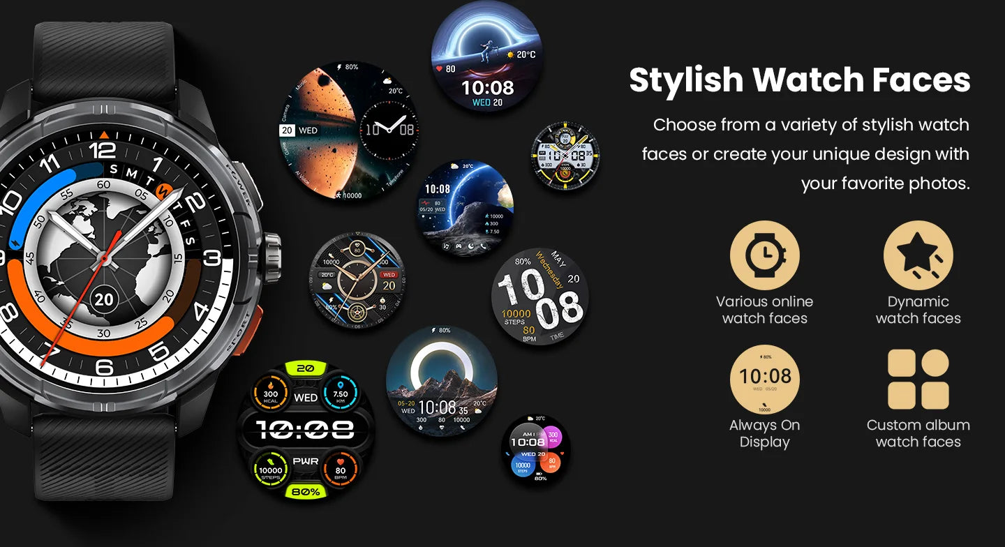 HAYLOU Solar Ultra GPS Sports Smartwatch