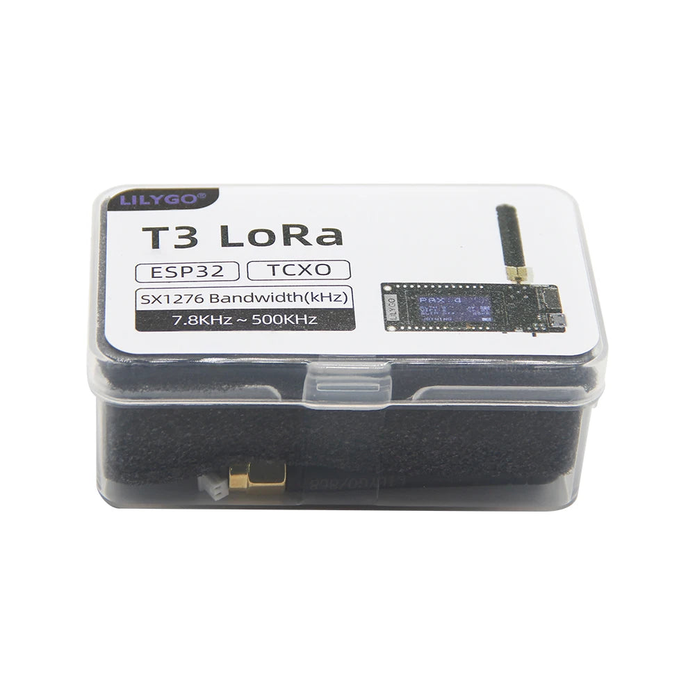 LILYGO® LoRa32 V2.1 ESP32 Development Board
LILYGO® LoRa32 V2.1 ESP32 LoRa Development Board, SX1276 SX1278 Module, 433MHz 868MHz 915MHz, 0.96 Inch OLED, DIY WIFI Bluetooth