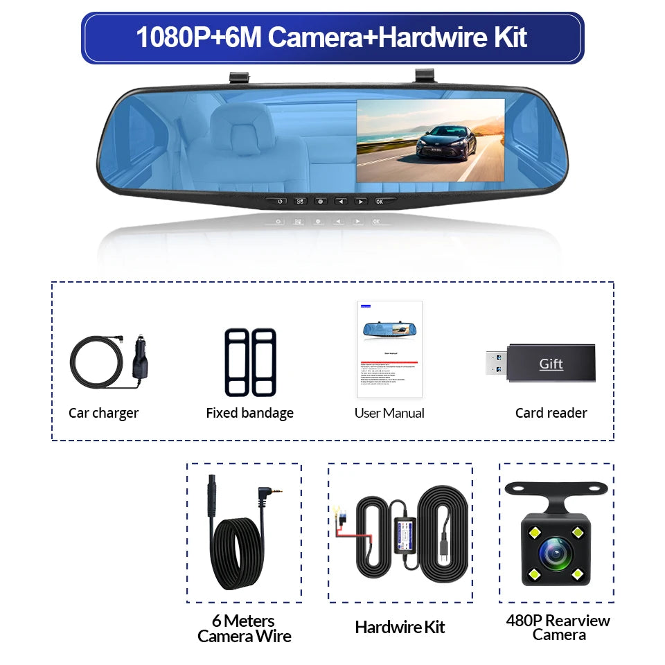 Night Vision Dash Camera Video Recorder
