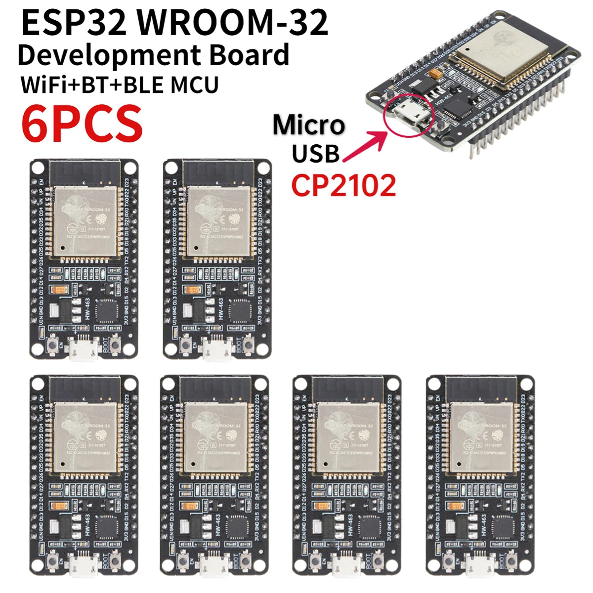 ESP32 WROOM-32 Development Board