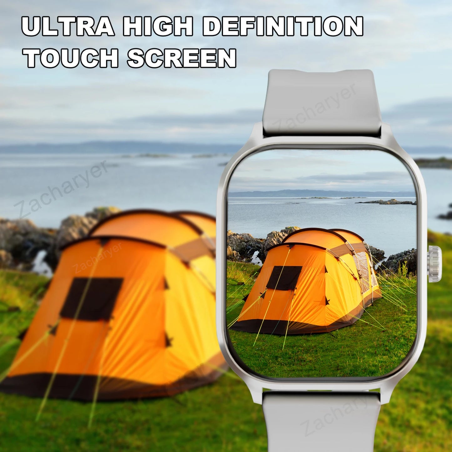 Smart watch with rejection for iPhone/Android