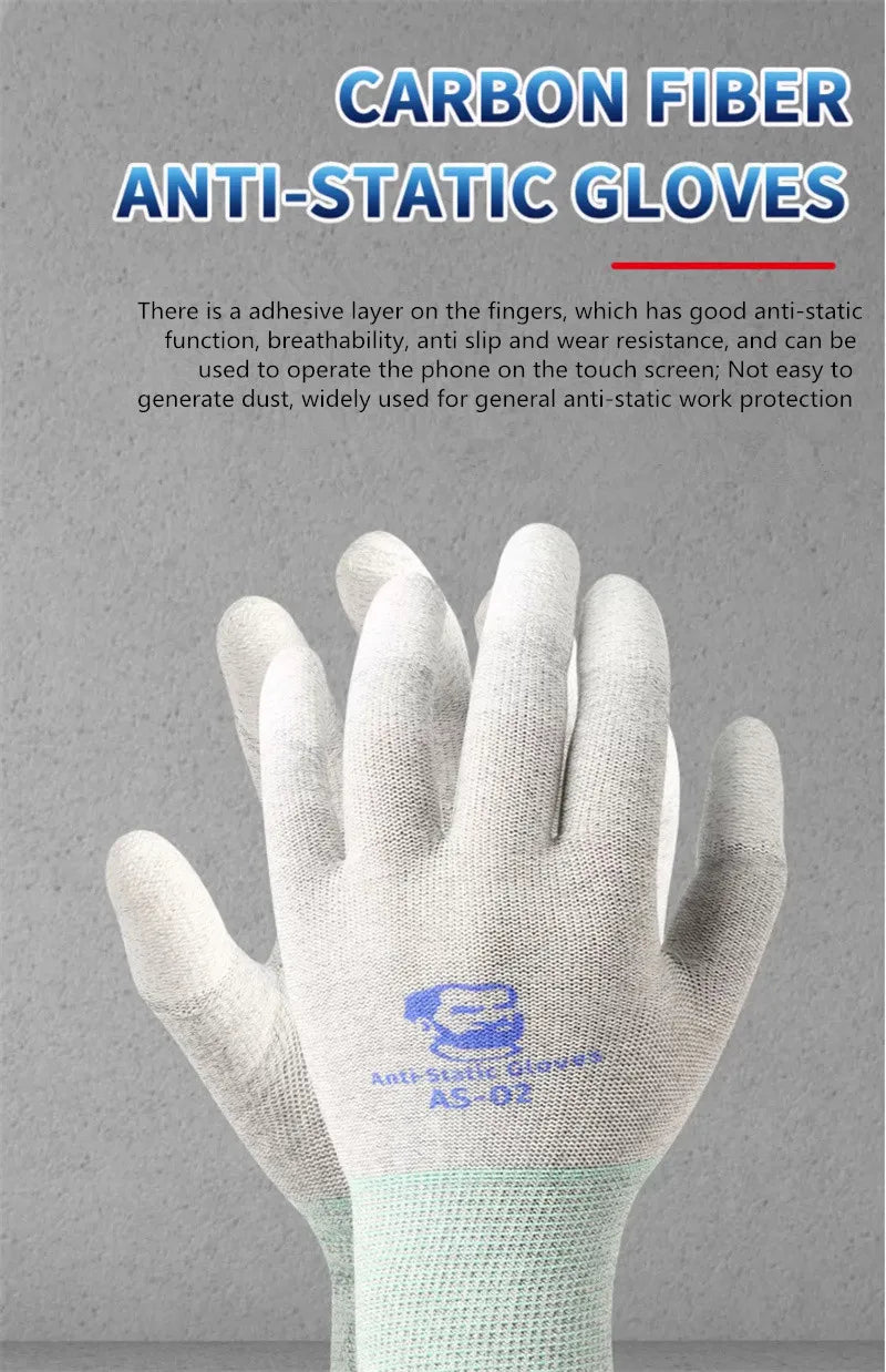 MECHANIC AS02 Anti-static Carbon Fiber Gloves