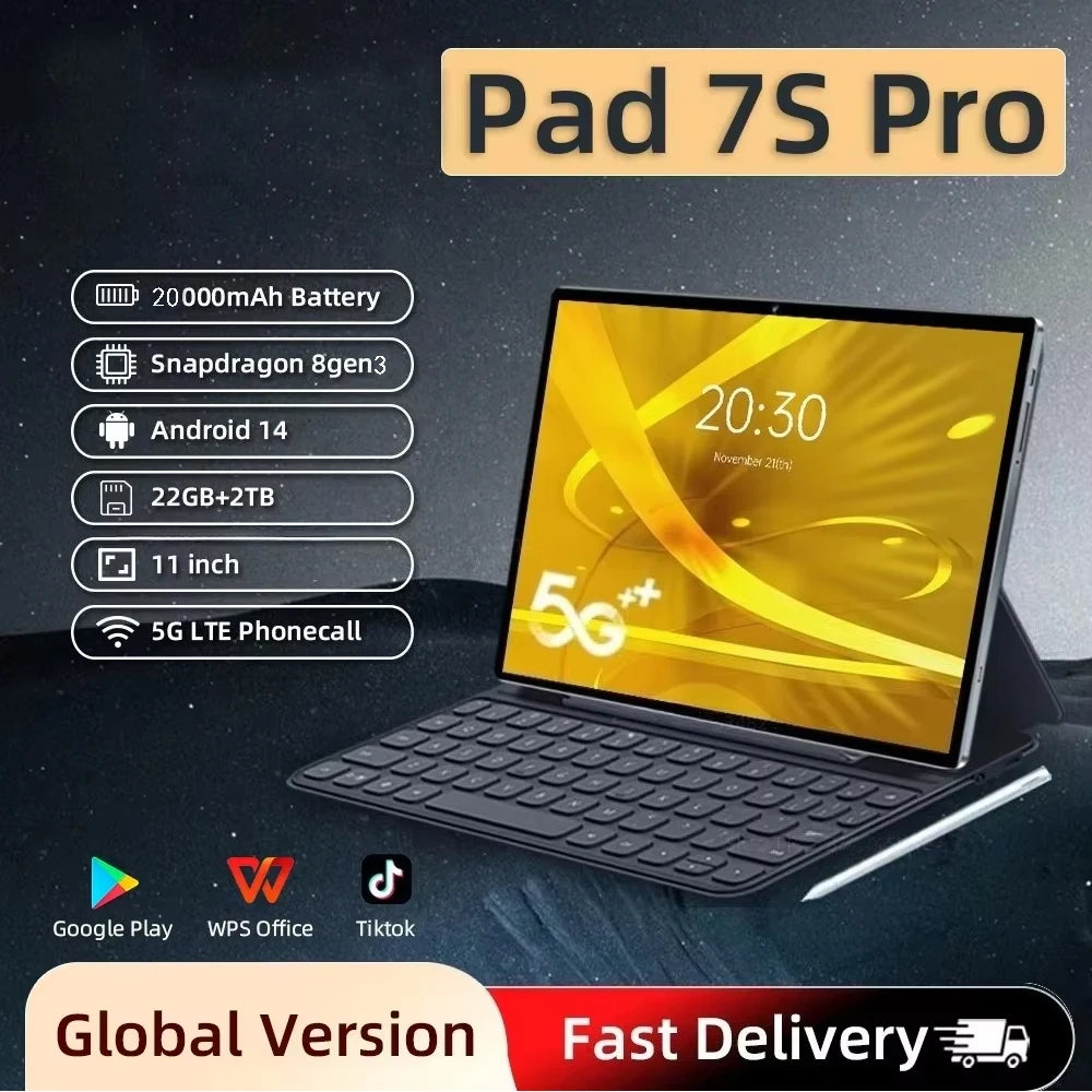 2025 Original Pad 7S Pro Tablet PC