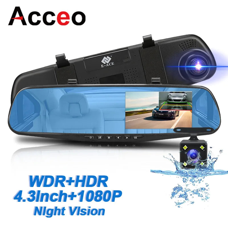 Night Vision Dash Camera Video Recorder