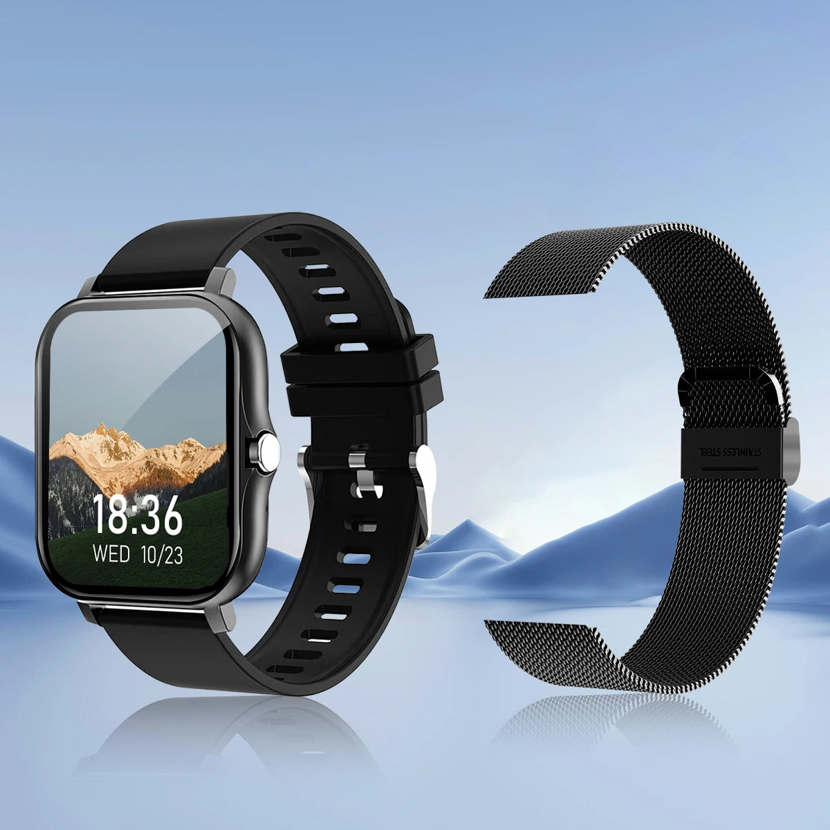Smart watch with rejection fitness monitoring