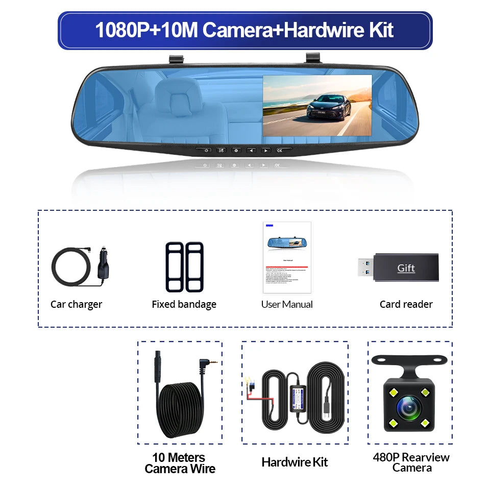 Night Vision Dash Camera Video Recorder