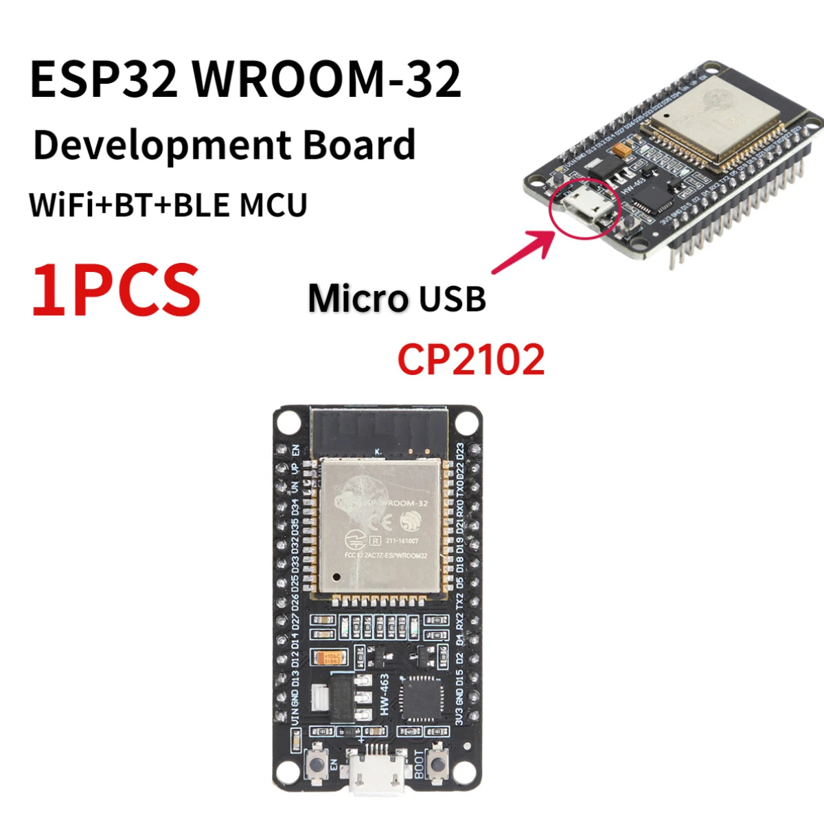ESP32 WROOM-32 Development Board