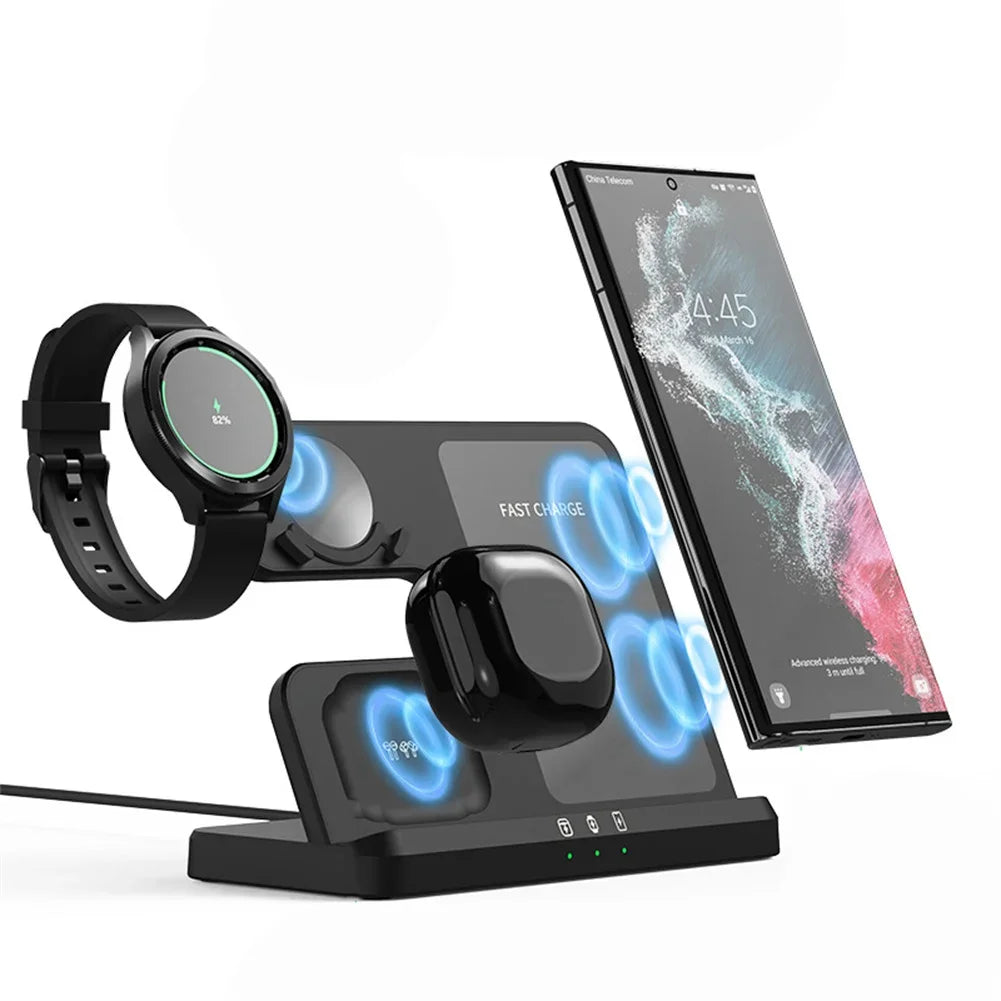 3 In 1 Wireless Charging Station For Wireless Devices