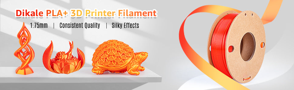 Tri-Color Silk PLA 3D Printer Filament