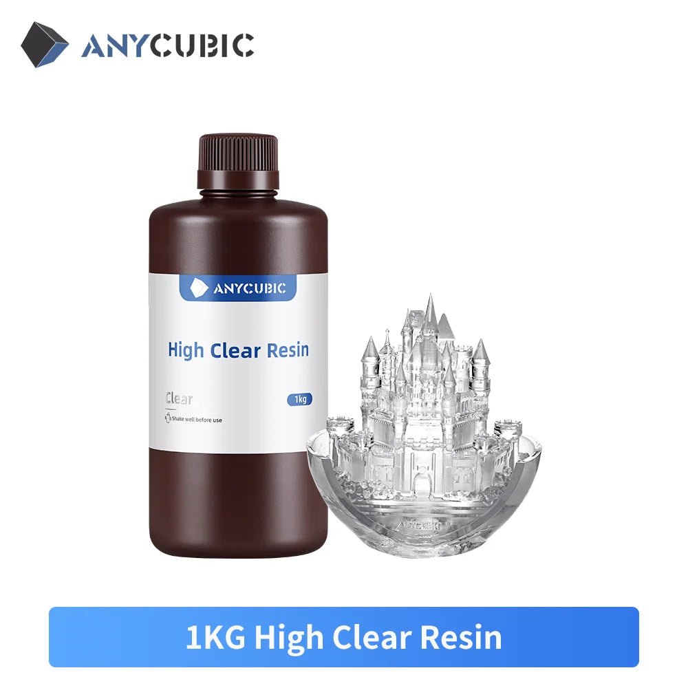Anycubic High Clear Resin For LCD 3D Printer
