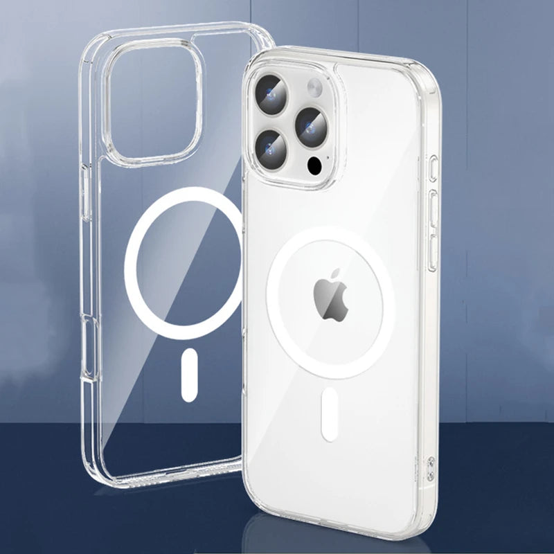 Original Magnetic Transparent Phone Case