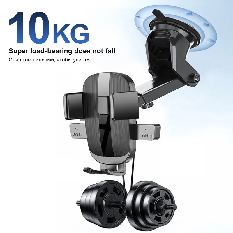 Adjustable Suction Phone Holder For Smartphones