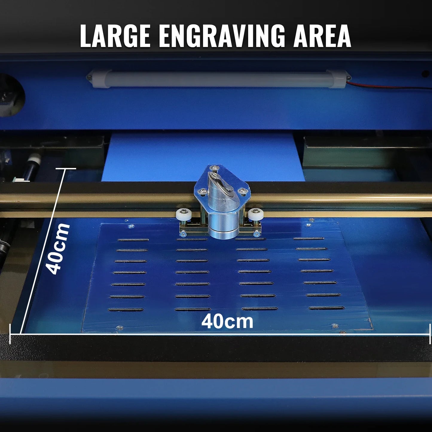 VEVOR 50W Laser Engraver CO2 Laser Engraving Machine 400*400MM M2 Controller Laser Cutting Engraving Machine For Acrylic Wood