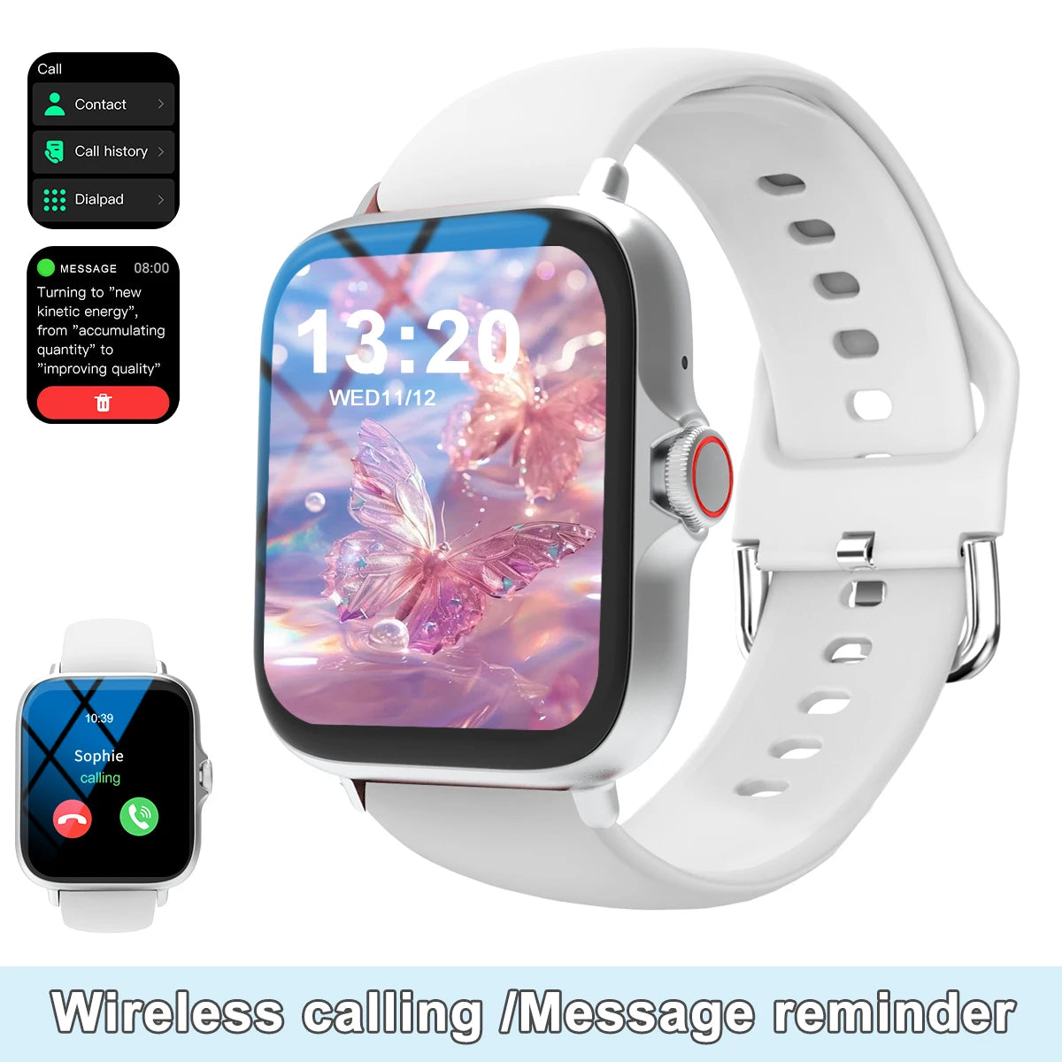 Smart watch, multi-sport mode, suitable for men and women.