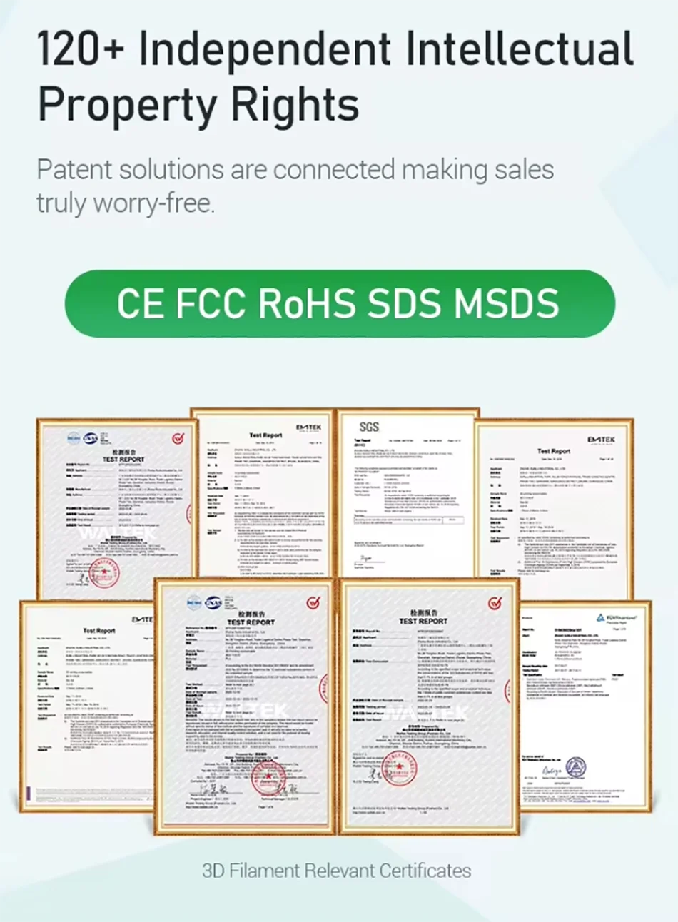 JAYO ABS Filament 5Rolls ABS 3D Filament 1.75mm 1KG 3D Printer Filament For FDM 3D Printers & 3D Pen Highly Resistant Durable