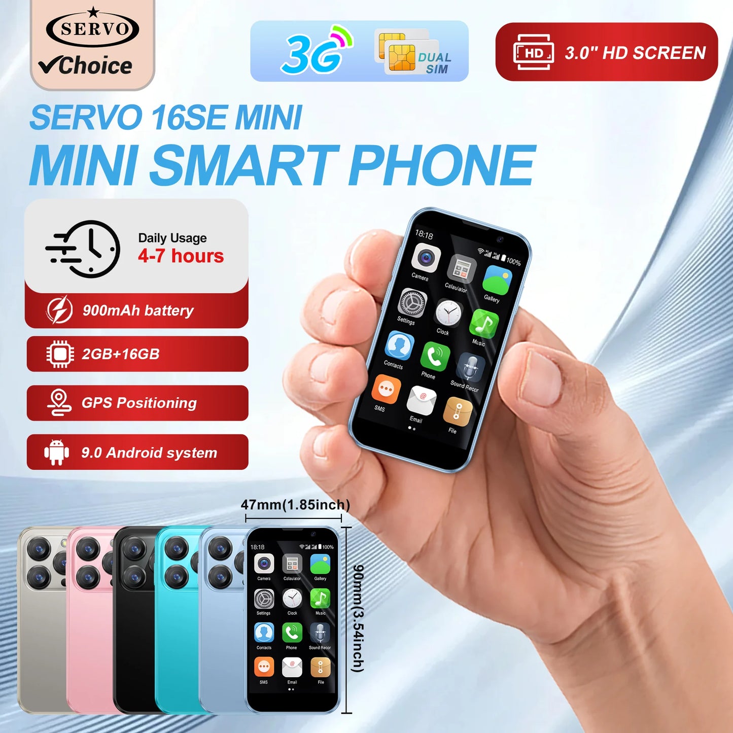 New Mini Android Smartphone 3G WCDMA