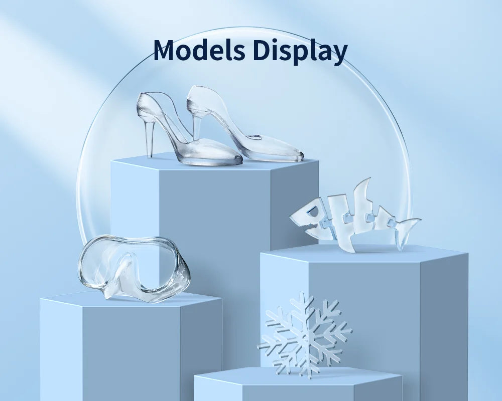 ANYCUBIC High Transparency UV Resin  3d Printing Clear Materials