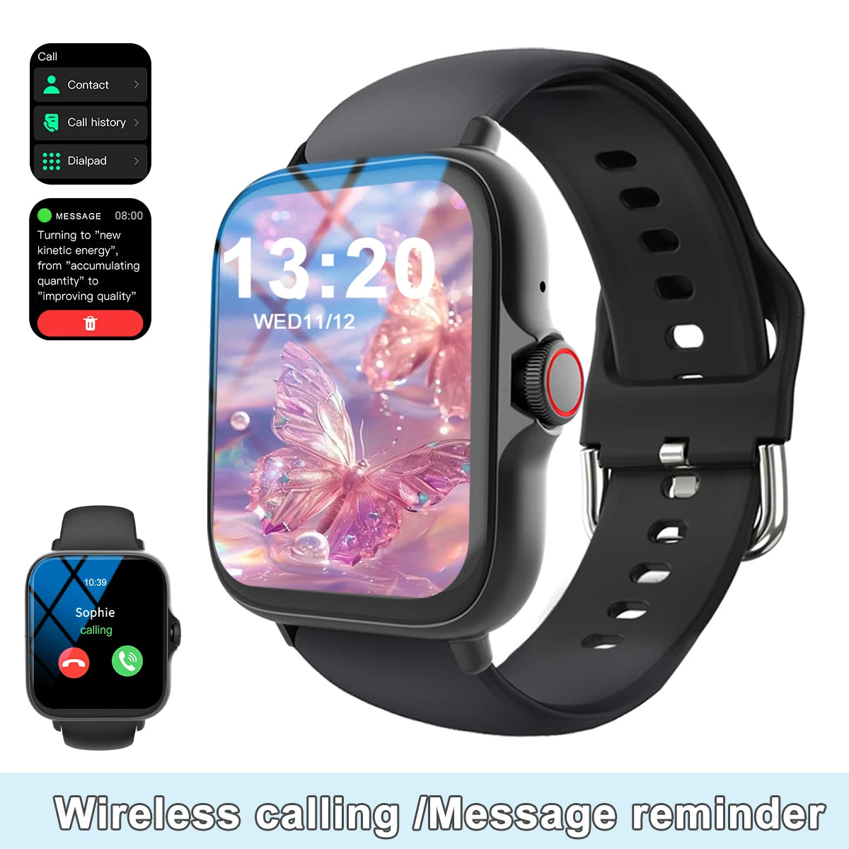 Smart watch, multi-sport mode, suitable for men and women.