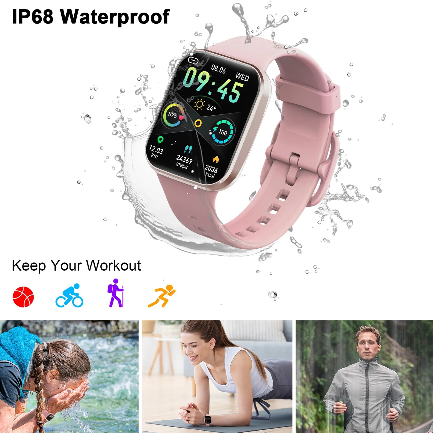 Smart Watch for Men and Women
