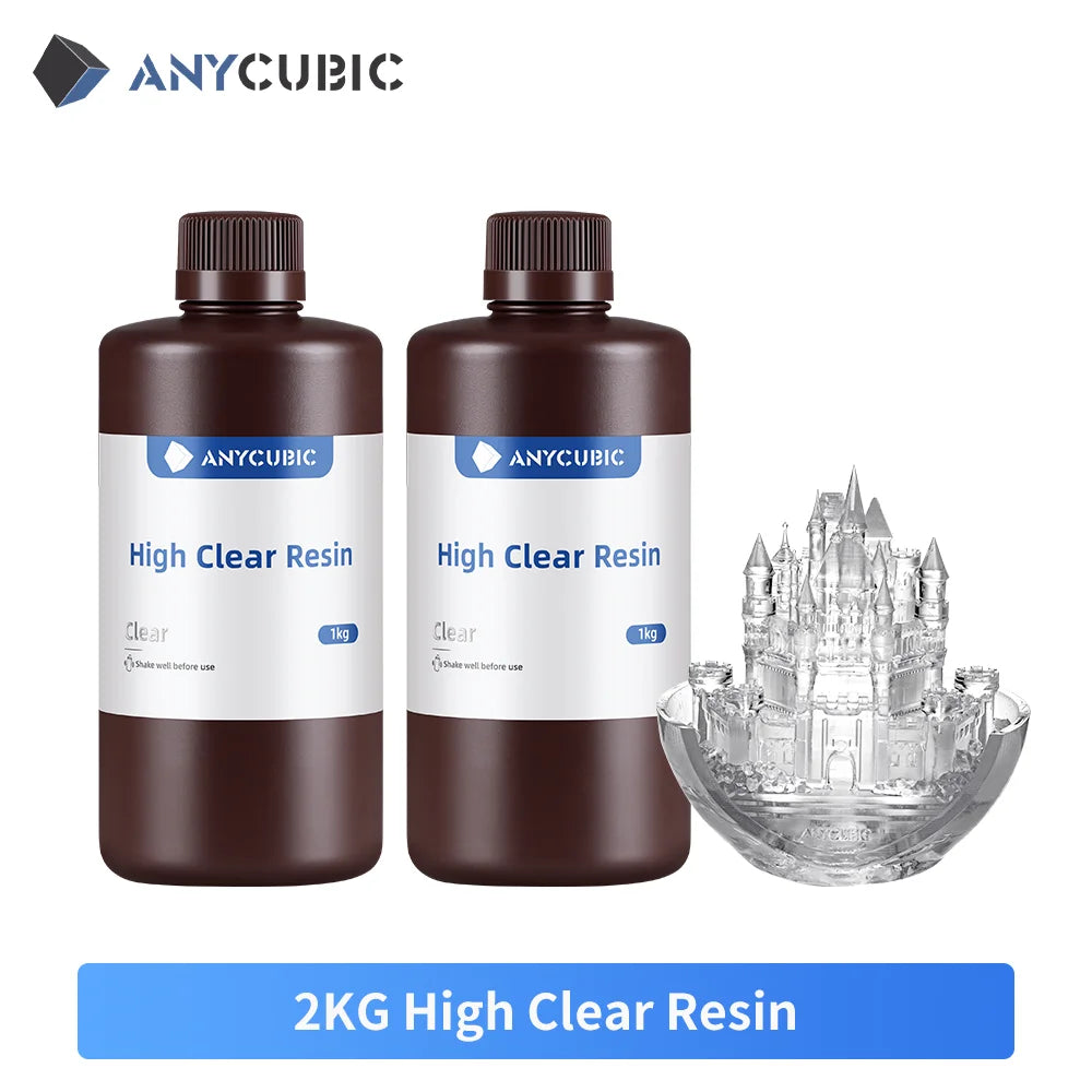 Anycubic High Clear Resin For LCD 3D Printer