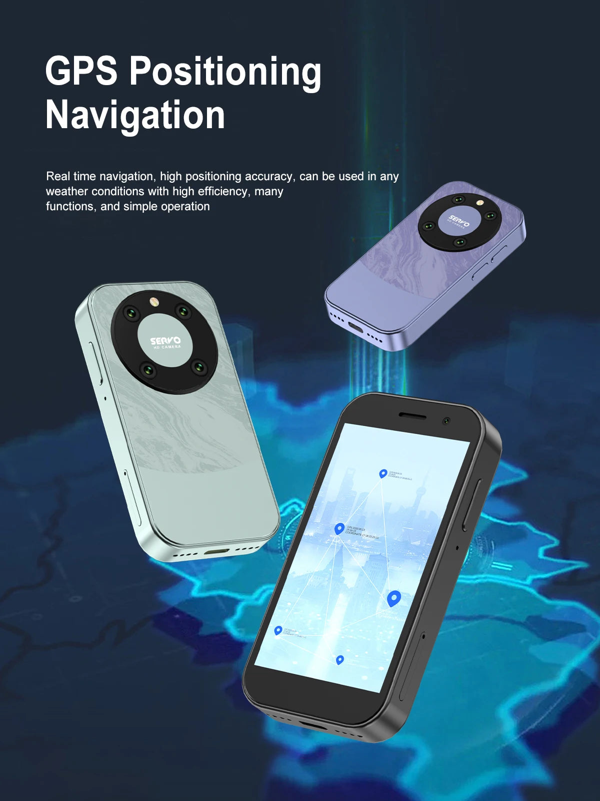 SERVO KING 9000 3.0" HD Mini Smartphone