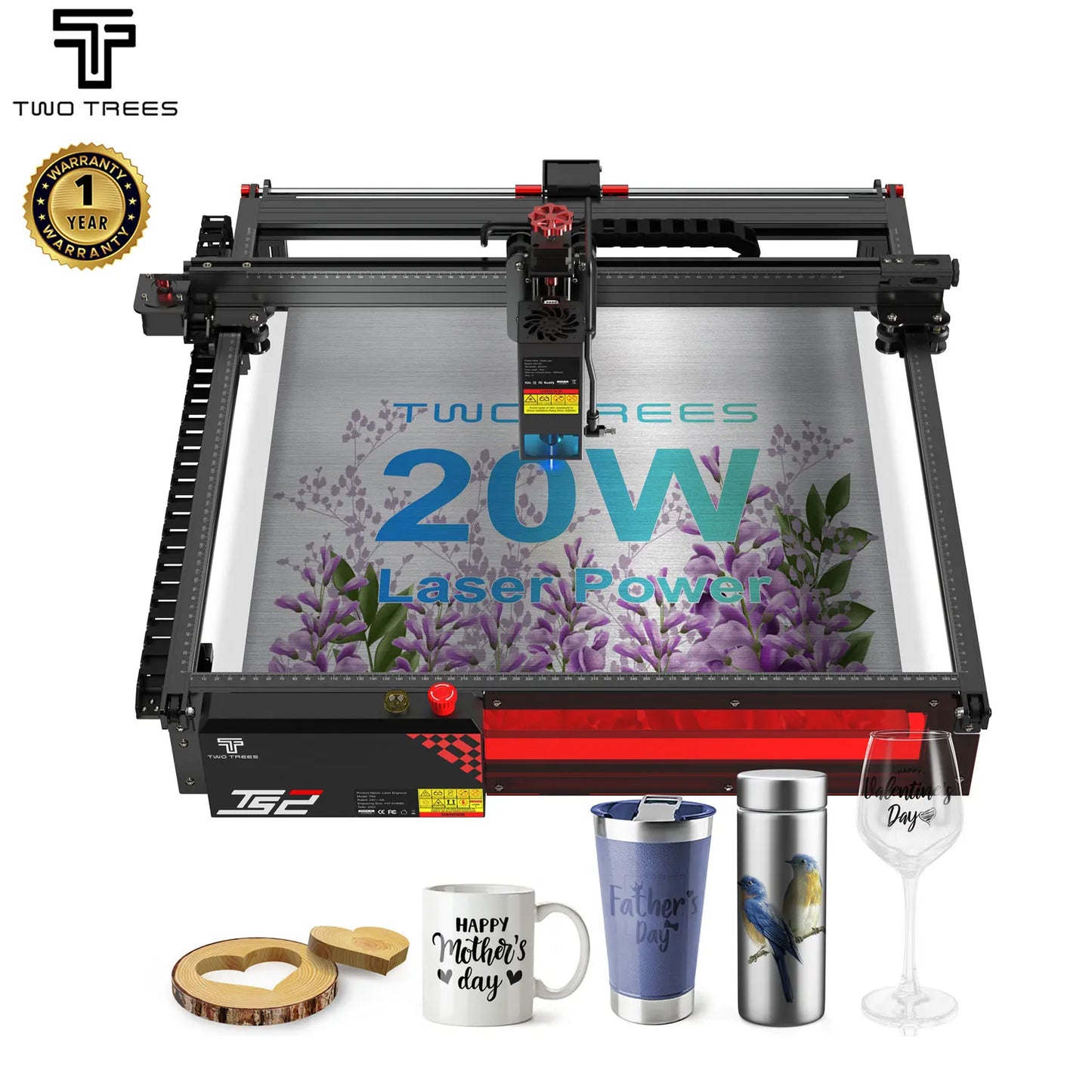 TWOTREES TS2 Metal Laser Cutter Engraver