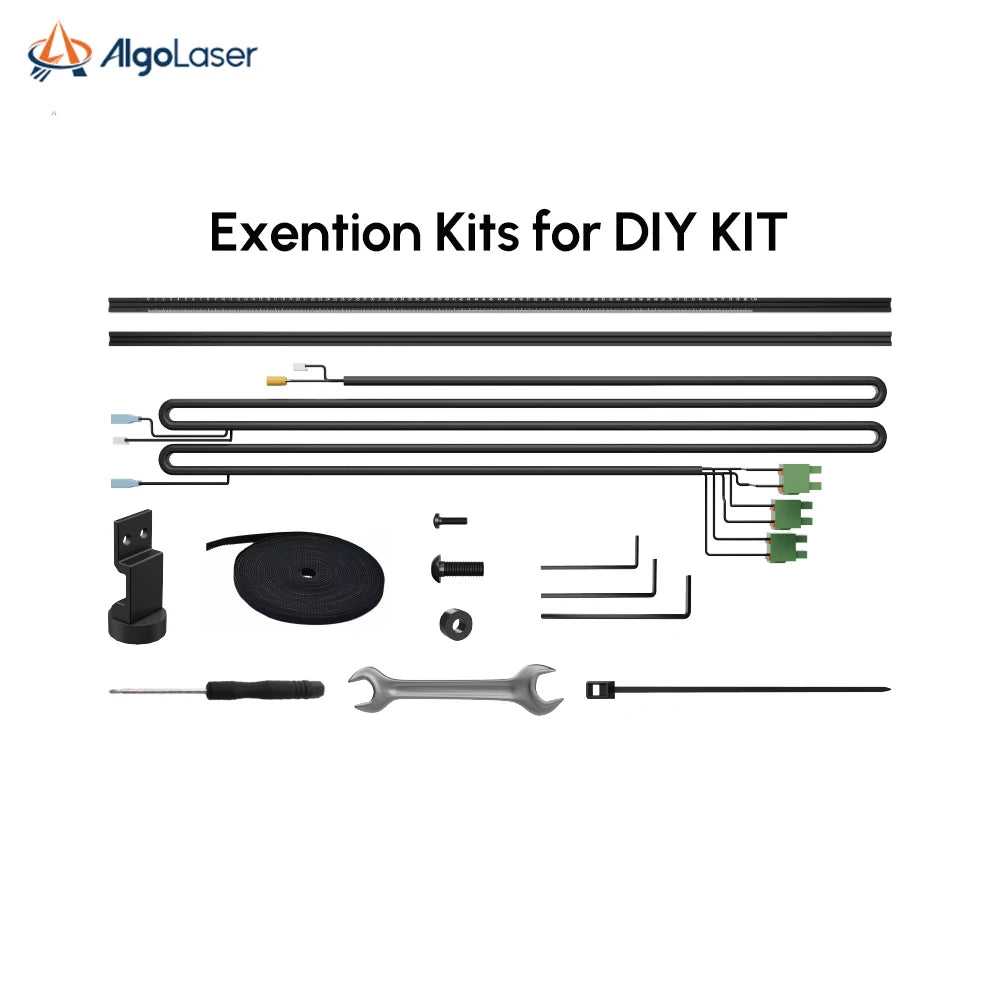 AlgoLaser Ortur 40x80/40x85cm Laser Engraver Frame Diy Desktop Laser Engraving Aluminum Profile Frame Extension Rod Upgrade Kit