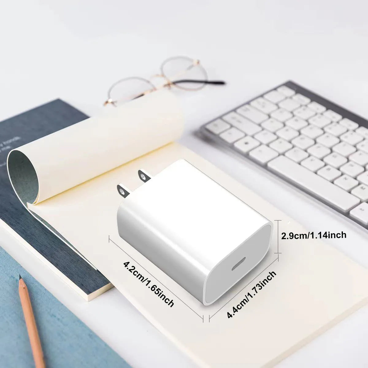 PD 30W Fast Charger USB C - 3 Pack