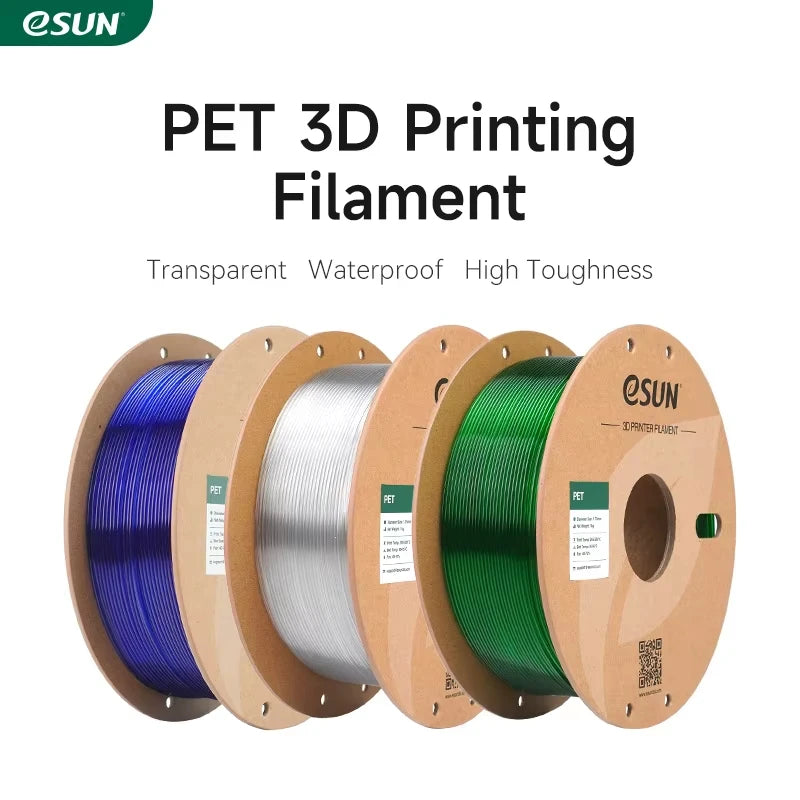eSUN PET 3D Filament for Bambu Lab 1KG