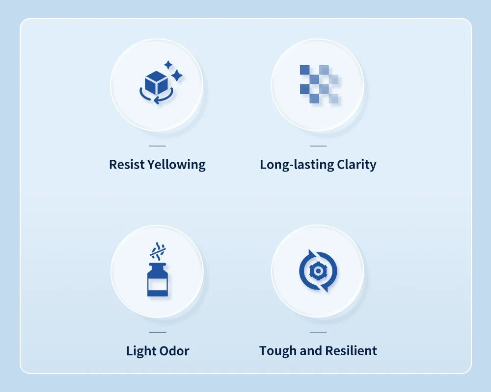 ANYCUBIC High Transparency UV Resin  3d Printing Clear Materials