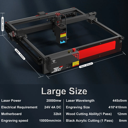 TWOTREES TS2 Metal Laser Cutter Engraver