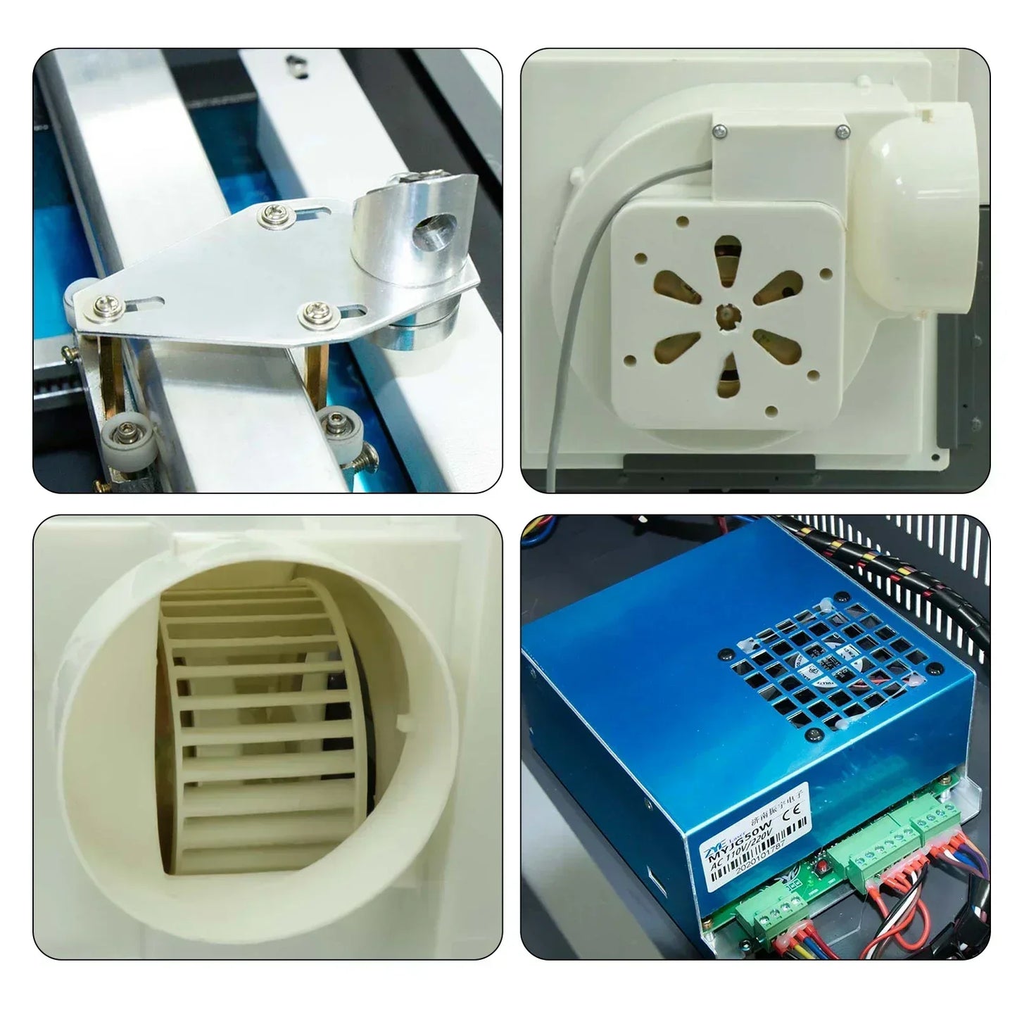 SIHAO 50W CO2 Laser Engraver and Cutter