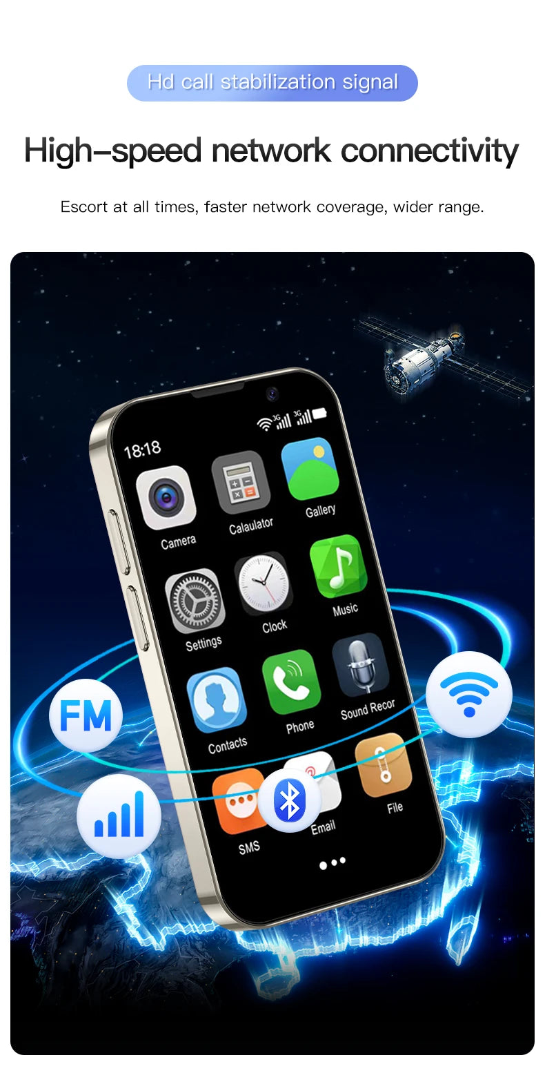 New Mini Android Smartphone 3G WCDMA