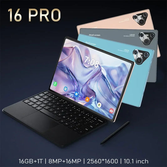 16 Pro Tablet 10inch Android Snapdragon 870 Tablet