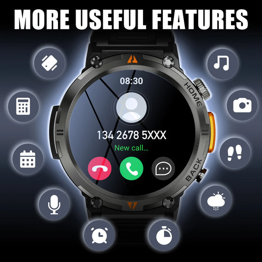 EIGIIS 2024 New KE3 Bluetooth Smart Watch