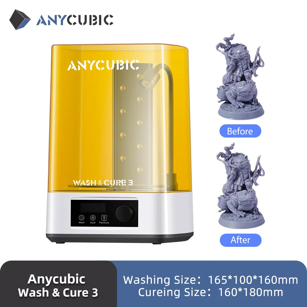 ANYCUBIC Wash & Cure 3 For Mars Photon Mono 2