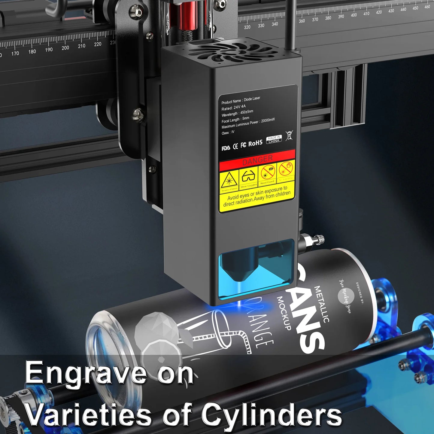 TWOTREES TS2 Metal Laser Cutter Engraver