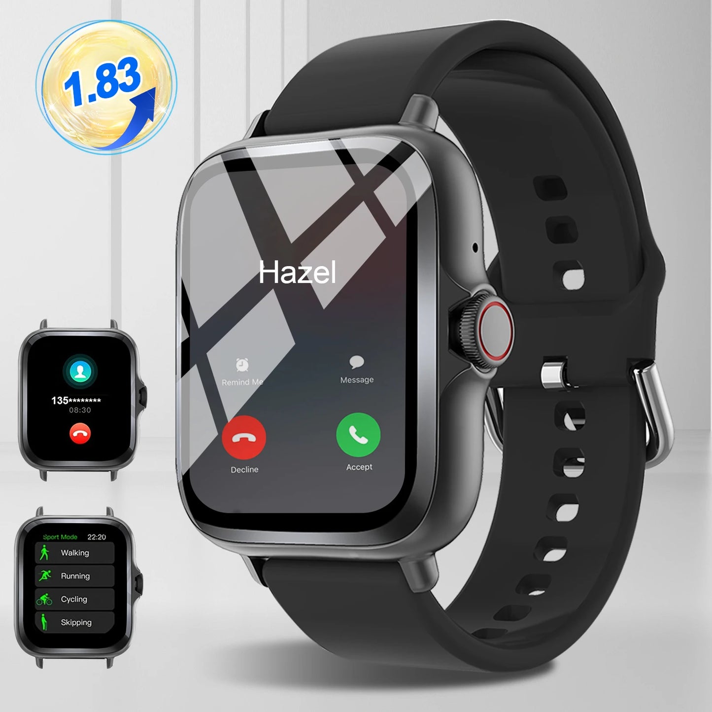 Smart watch, multi-sport mode, suitable for men and women.