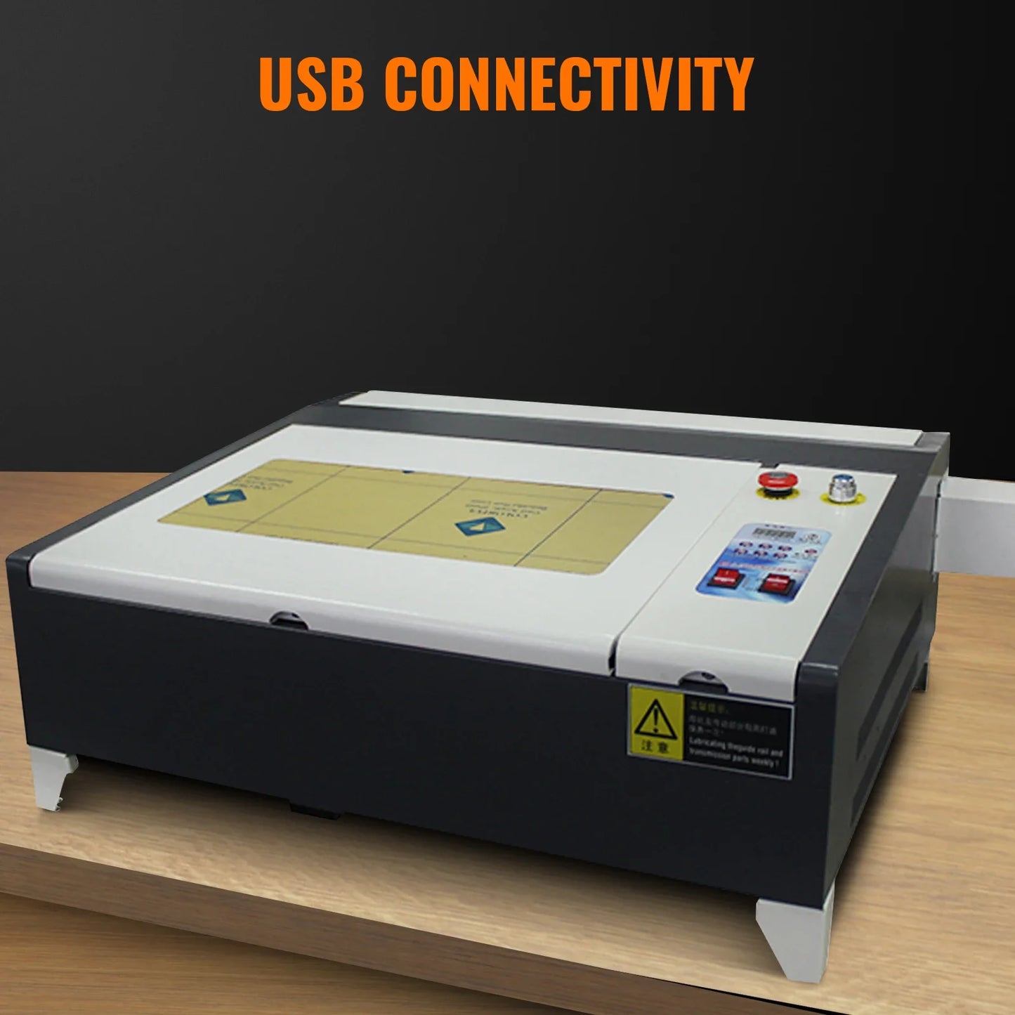 VEVOR 50W Laser Engraver CO2 Laser Engraving Machine 400*400MM M2 Controller Laser Cutting Engraving Machine For Acrylic Wood