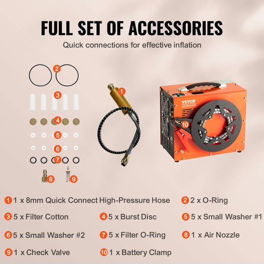 PCP Air Compressor Portable