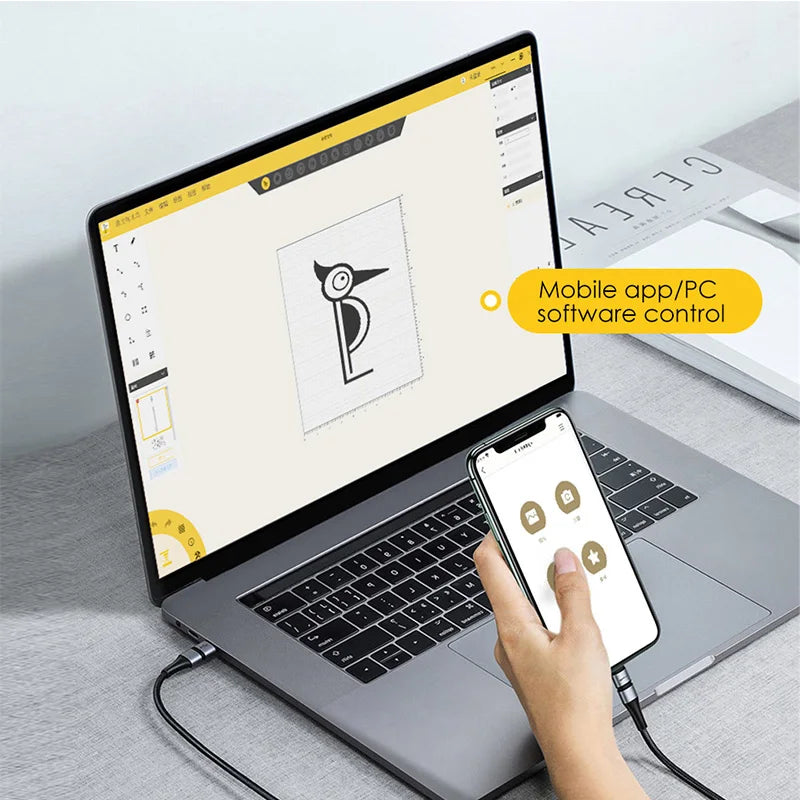 Laserpecker Laser Engraving Machine With 5W 2K Bluetooth 5.0