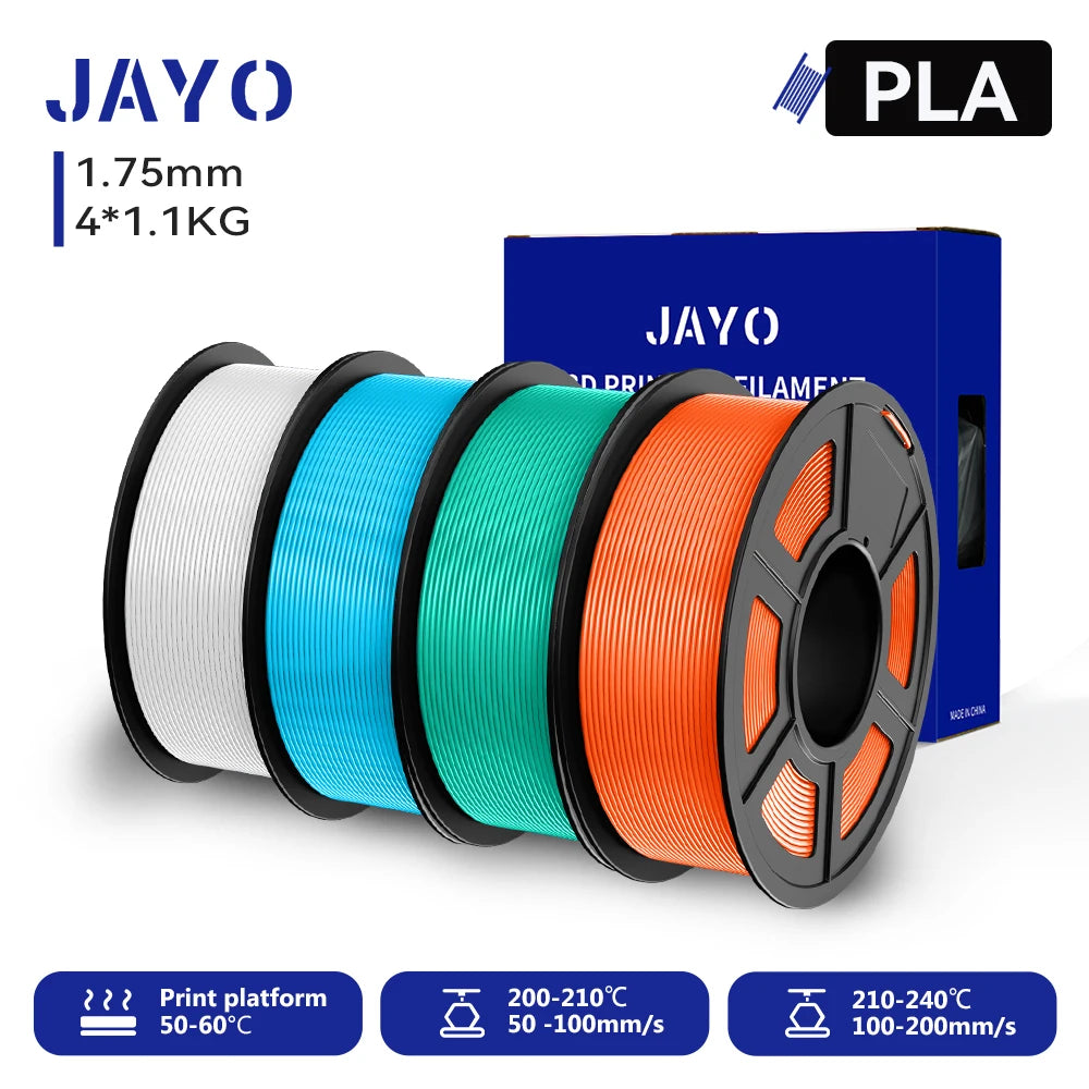 JAYO 4 Rolls PLA 3D Printer Filament