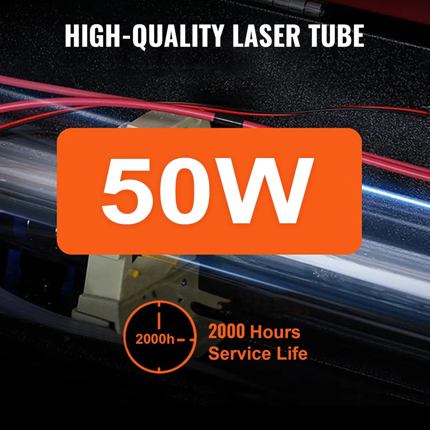 VEVOR 50W Laser Engraver CO2 Laser Engraving Machine 400*400MM M2 Controller Laser Cutting Engraving Machine For Acrylic Wood